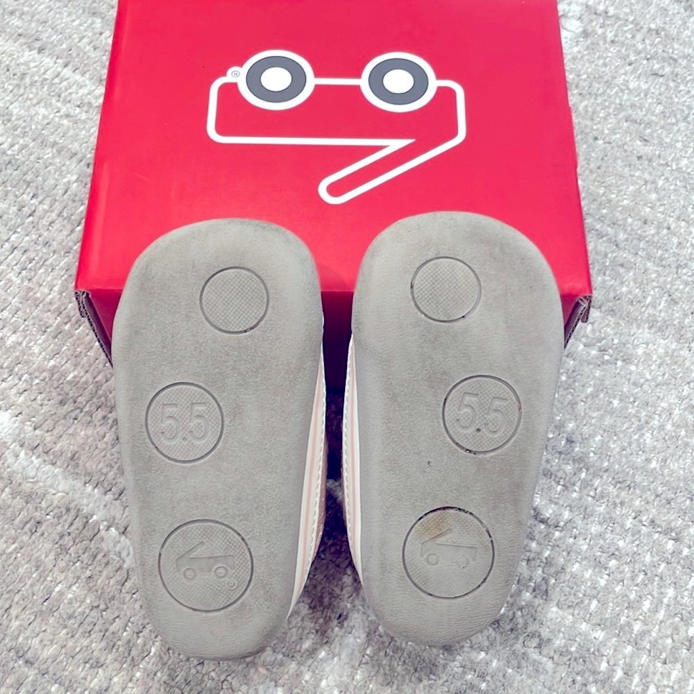 See Kai Run Pink Stevie First Walker Shoe - Picture 3 of 4